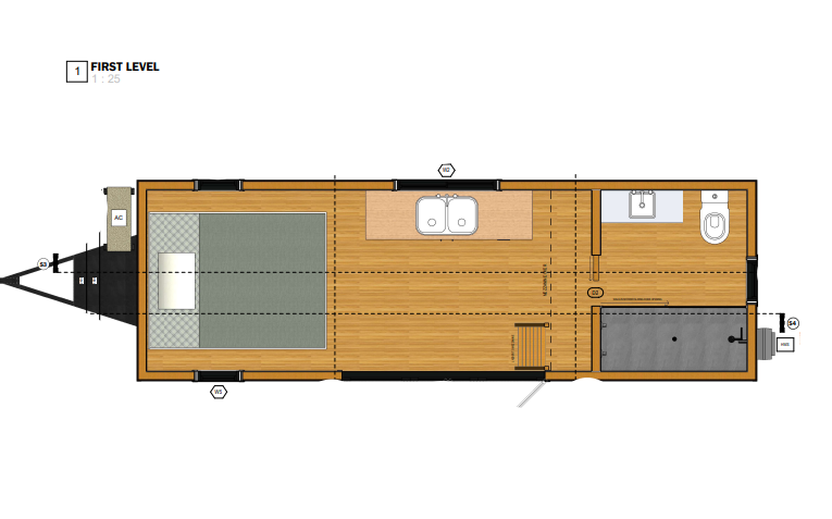 24ft centurion trailer