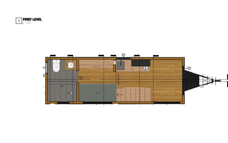 24ft Cherry Blossom Trailer