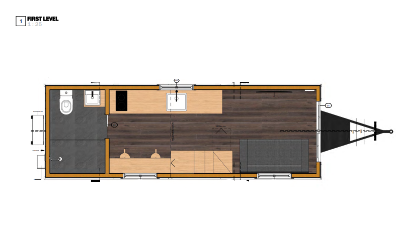 24ft hillside trailer