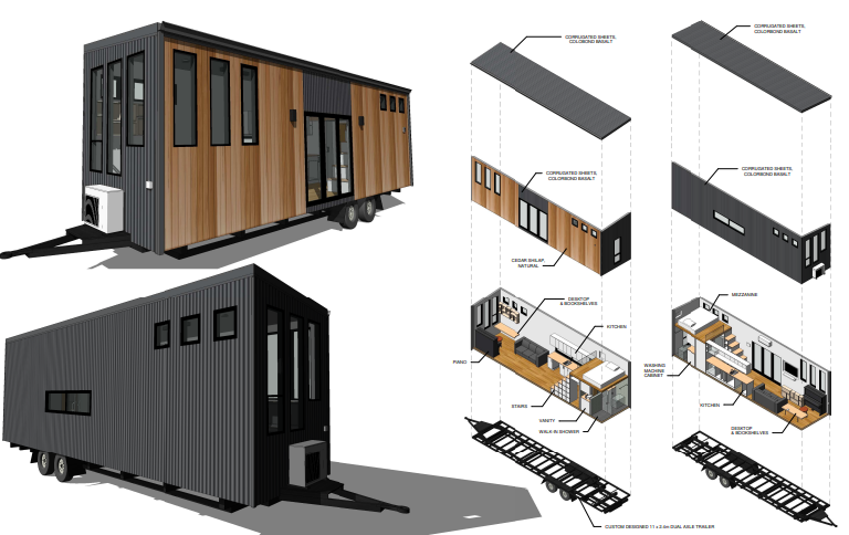 36ft cathedral range trailer