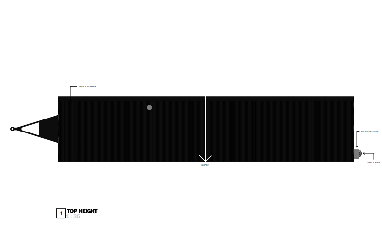 36ft Cradle Mountain trailer